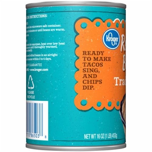 Kroger® Traditional Refried Beans Perspective: left