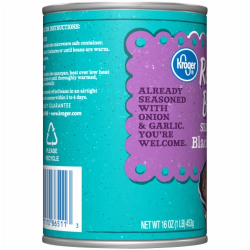 Kroger® Seasoned Refried Black Beans Perspective: left
