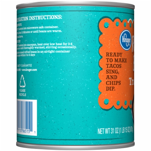 Kroger® Traditional Refried Beans Perspective: left