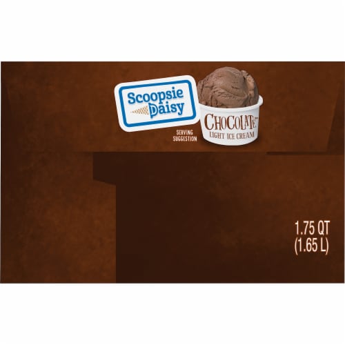 Scoopsie Daisy Chocolate Light Ice Cream Perspective: left