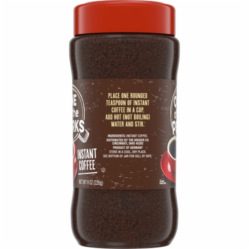 One of the Perks Instant Coffee Perspective: left