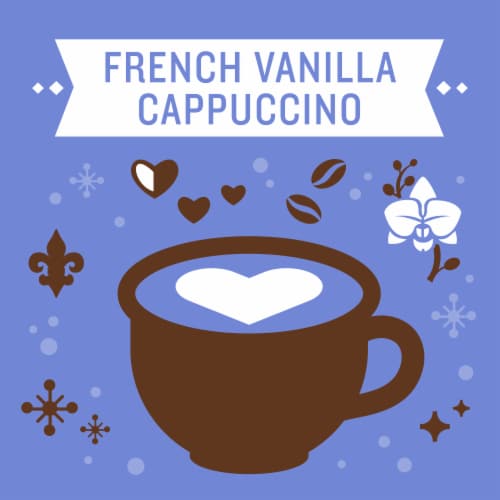 Kroger® French Vanilla Cappuccino K-Cup Coffee Pods Perspective: left