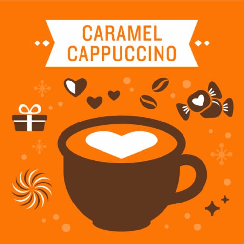 Kroger® Caramel Cappuccino K-Cup Coffee Pods Perspective: left