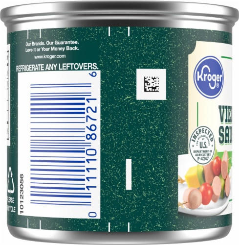 Kroger® Vienna Sausages in Chicken Broth Perspective: left