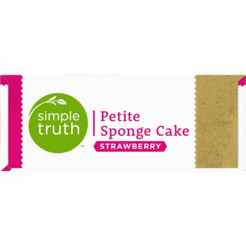 Simple Truth™ Strawberry Petite Sponge Cakes Perspective: left