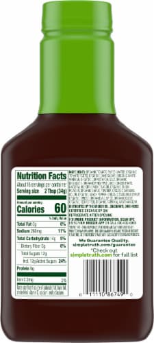 Simple Truth Organic® Original BBQ Sauce Perspective: left