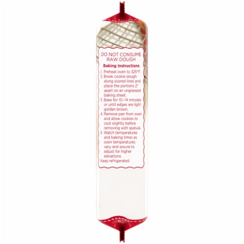 Kroger® Break 'N Bake Chocolate Chip Cookie Dough Bag Perspective: left