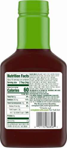 Simple Truth Organic® Sweet & Spicy BBQ Sauce Perspective: left