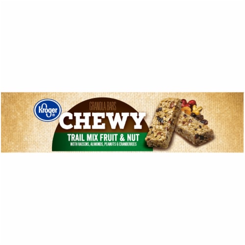Kroger® Trail Mix Chewy Granola Bars Perspective: left
