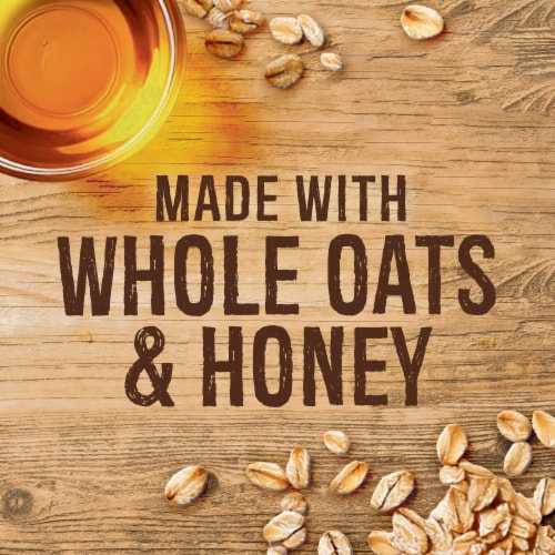 Kroger® Oats and Honey Crunchy Granola Bars Perspective: left