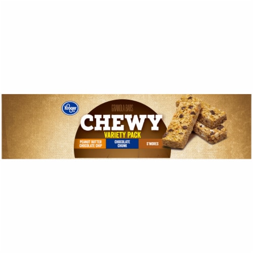 Kroger® Chewy Granola Bars Variety Pack Perspective: left