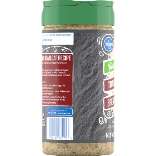 Kroger® Gluten Free Traditional Bread Crumbs Perspective: left