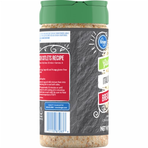 Kroger® Gluten Free Italian Style Bread Crumbs Perspective: left