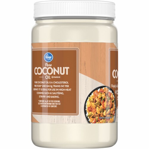 Kroger® Pure Coconut Oil Perspective: left