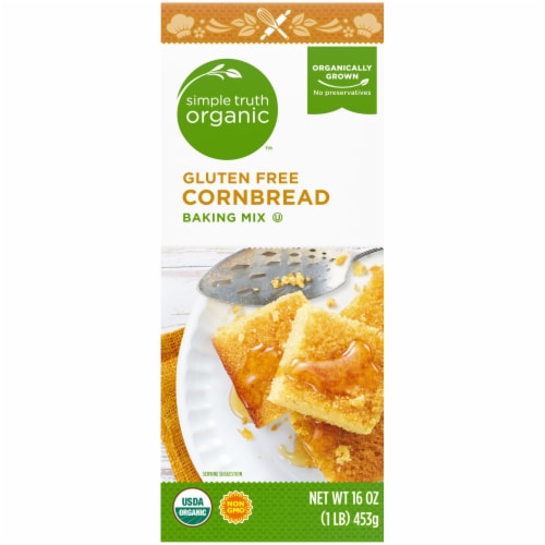 Simple Truth Organic™ Gluten Free Cornbread Baking Mix Perspective: left