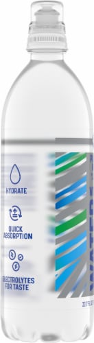 Kroger® Electrolytes Purified Bottled Water Perspective: left