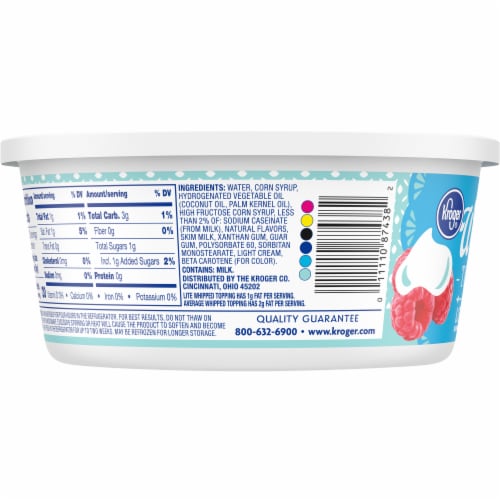 Kroger® Lite Whipped Topping Perspective: left
