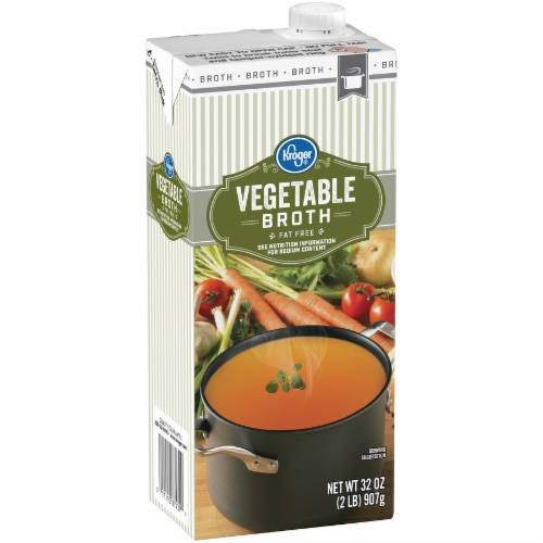 Kroger® Vegetable Broth Perspective: left