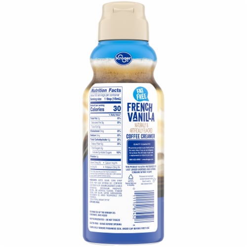 Kroger® Fat Free French Vanilla Coffee Creamer Perspective: left