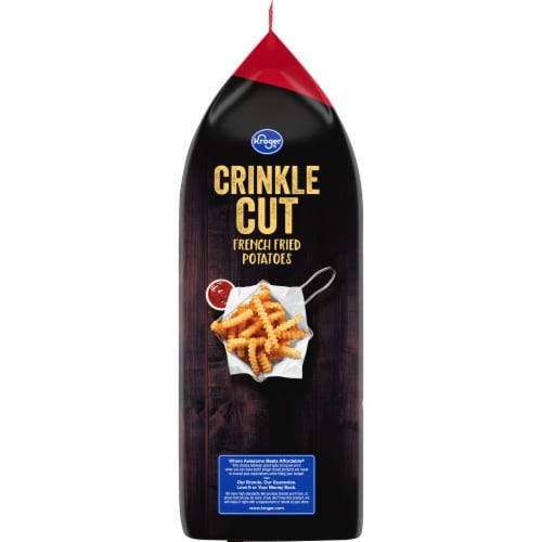 Kroger Crinkle Cut French Fries Bag 32 oz