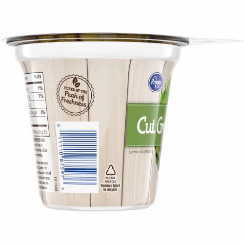 Kroger® Cut Green Beans Cup Perspective: left