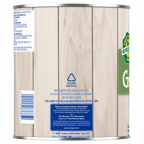 Kroger® Cut Canned Green Beans Perspective: left
