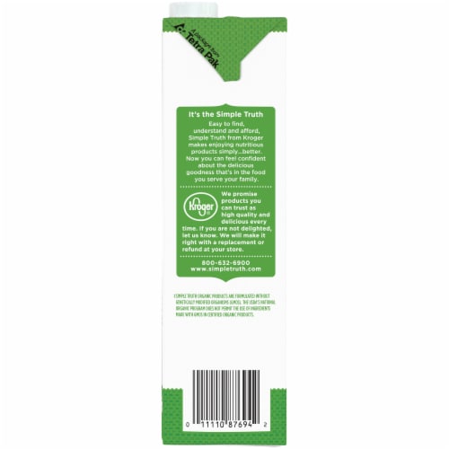 Simple Truth Organic™ Fat Free Vegetable Broth Perspective: left