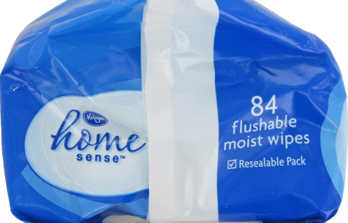 Kroger® Flushable Moist Wipes Refill Perspective: left