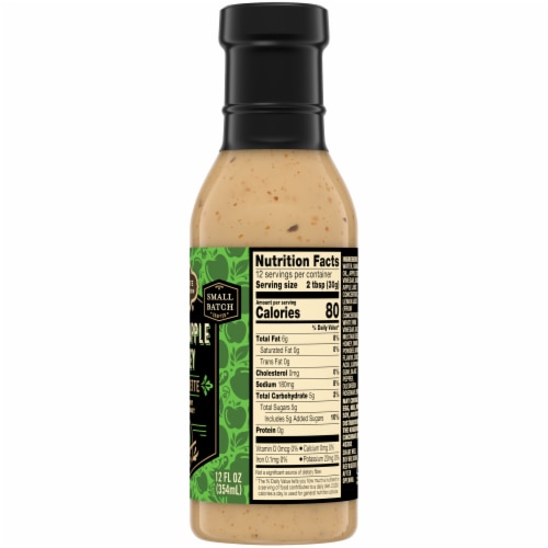 Private Selection® Crisp Apple Honey Vinaigrette Salad Dressing Perspective: left