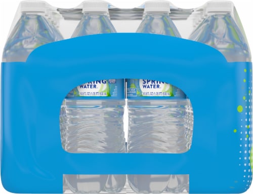 Kroger® Natural Spring Bottled Water Perspective: left