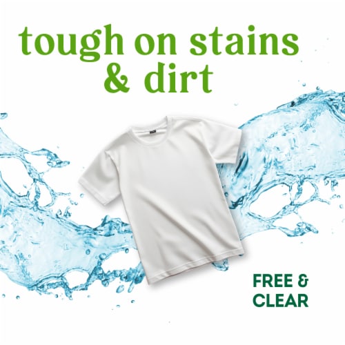 Simple Truth Organic® Free & Clear Liquid Laundry Detergent Perspective: left