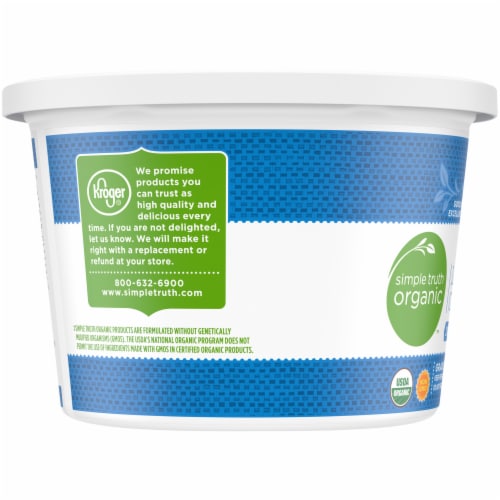Simple Truth Organic™ 2% Milkfat Lowfat Small Curd Cottage Cheese Perspective: left