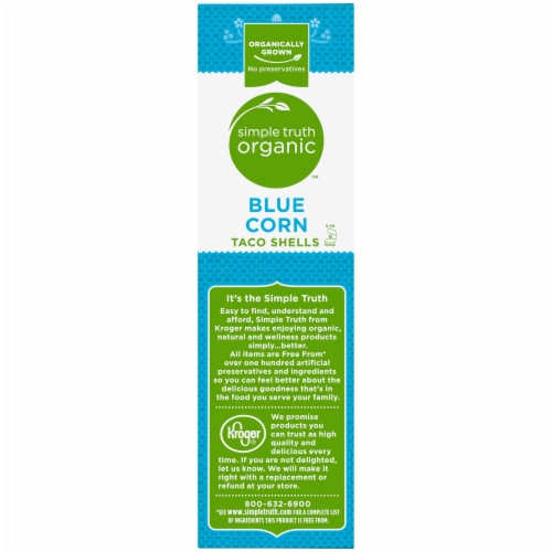 Simple Truth Organic™ Gluten Free Blue Corn Taco Shells Perspective: left