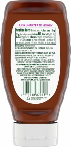 Simple Truth Organic® Raw Honey Perspective: left