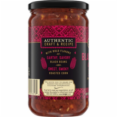 Private Selection® Mild Black Bean & Corn Salsa Perspective: left