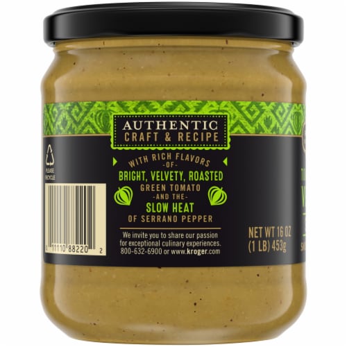 Private Selection® Medium Tomatillo Verde Salsa Perspective: left