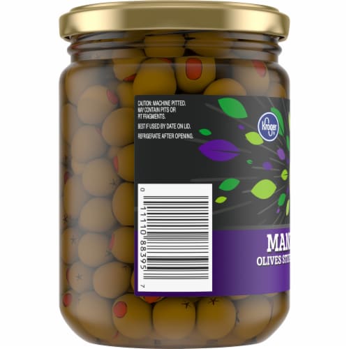 Kroger® Manzanilla Olives Stuffed With Pimiento Perspective: left