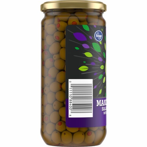 Kroger® Manzanilla Salad Olives with Pimiento Perspective: left