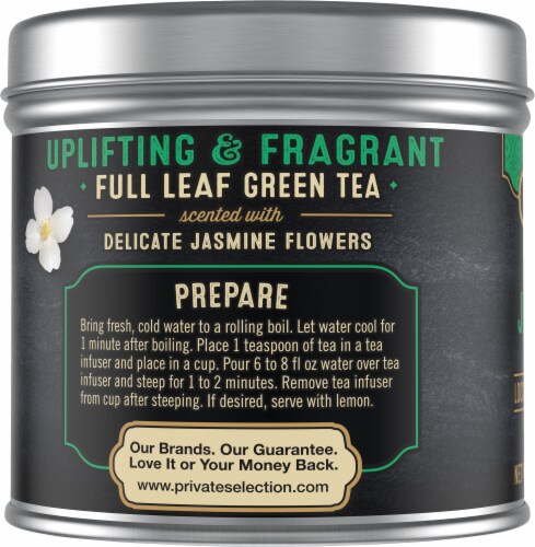 Private Selection® Jasmine Green Loose Leaf Tea Perspective: left