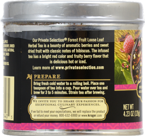 Private Selection® Forest Fruit Loose Leaf Herbal Tea Perspective: left