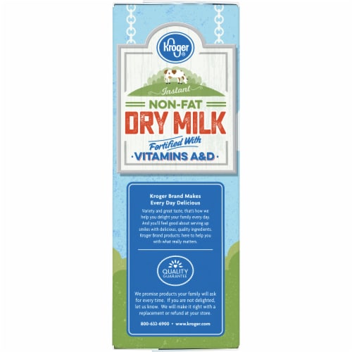 Kroger® Instant Non-Fat Dry Milk Pouches Perspective: left