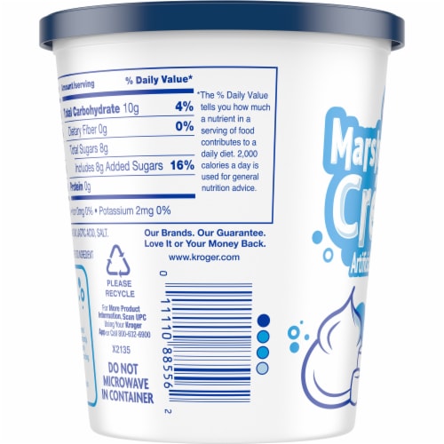 Kroger® Marshmallow Creme Perspective: left