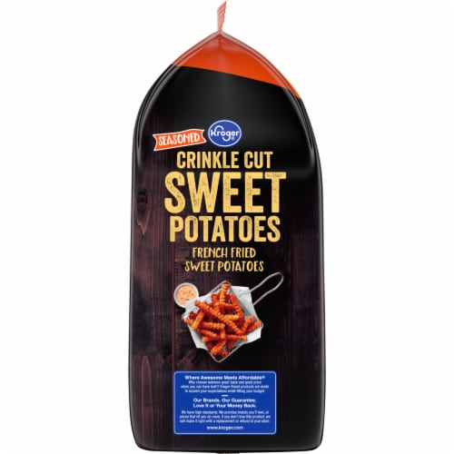 Kroger® Sweet Potato Crinkle Cut French Fries Perspective: left