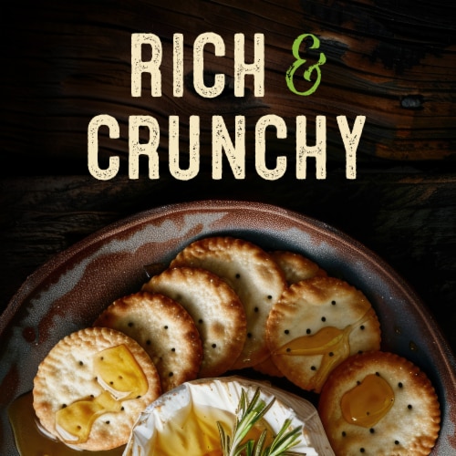Private Selection® Rosemary Entertainment Wheat Crackers Perspective: left