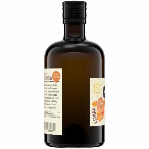 HemisFares™ Spanish Cornicabra Extra Virgin Olive Oil Perspective: left
