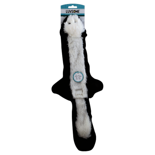 Luvsome™ Stuffless Squeaker Dog Toy Perspective: left