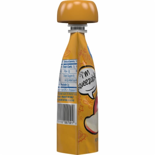 Kroger® Classic Applesauce Pouch Perspective: left