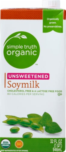 Simple Truth Organic™ Unsweetened Soymilk Perspective: left