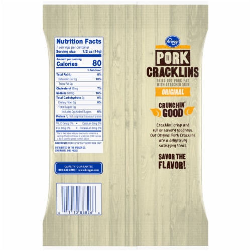 Kroger® Original Pork Cracklins Perspective: left
