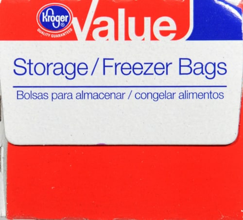 Kroger® Value Storage/Freezer Bags Perspective: left